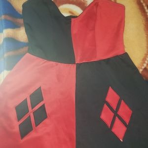 Harley Quinn cosplay dress